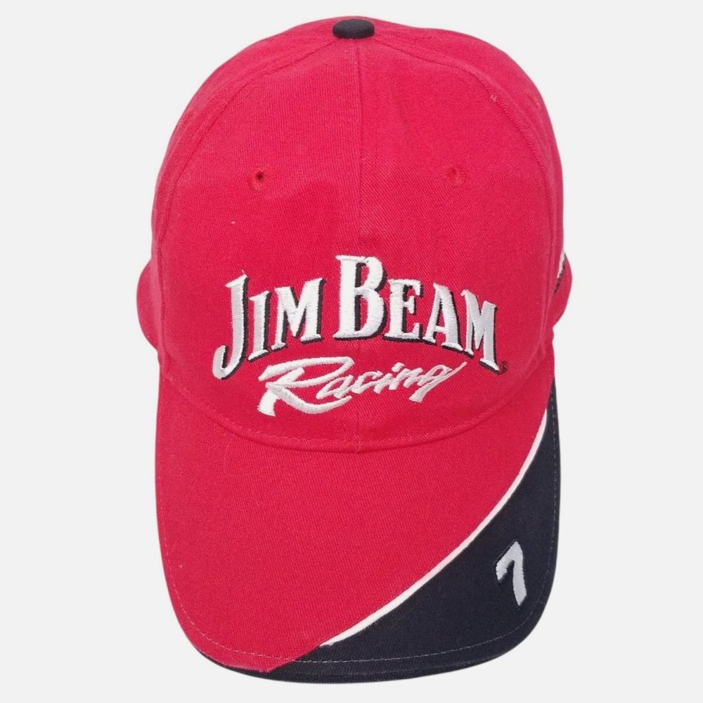 Jim Beam Racing Trucker Hat Cap Robby Gordon Motorsports NASCAR 7 Stylemaster